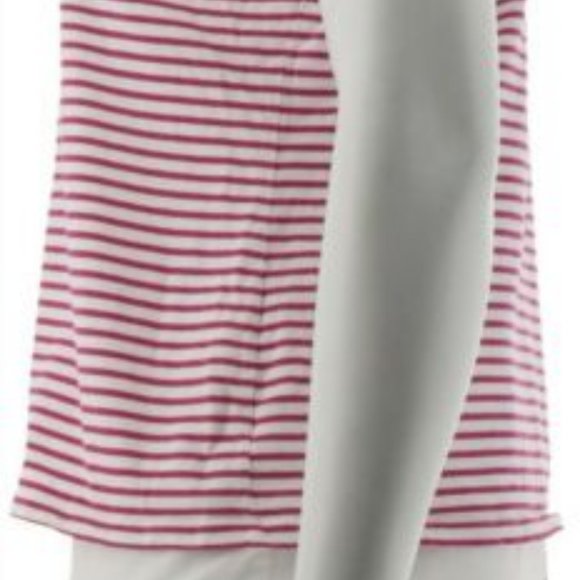 NWT C. WONDER SHORT SLV STRIPED KNIT SHIRT‎ MEDIUM - Picture 3 of 8